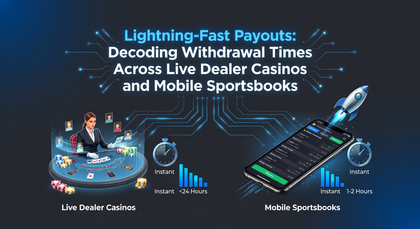 Dynamic graphic illustrating speedy cashouts from roulette tables to sports betting apps, with clocks ticking down to zero